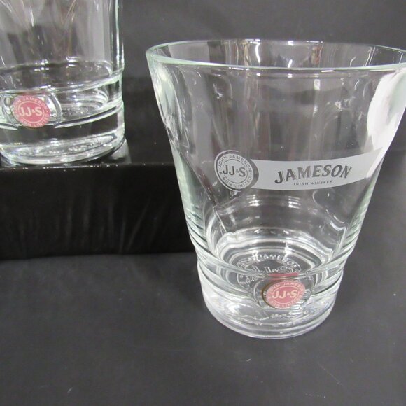 Jameson 4 Inch Low Ball Rocks Glasses Cocktail Tumblers Lot of 3 - Picture 4 of 7